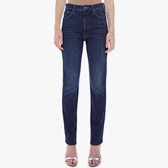 “NEW” MOTHER High-Waist Smokin Double Welt Heel Jean - Picture 1 of 11